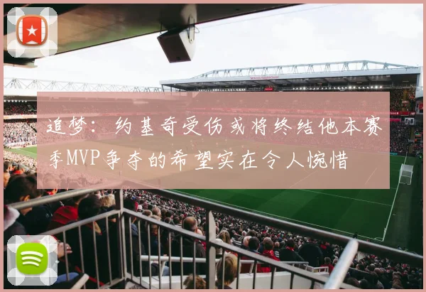 追梦：约基奇受伤或将终结他本赛季MVP争夺的希望实在令人惋惜